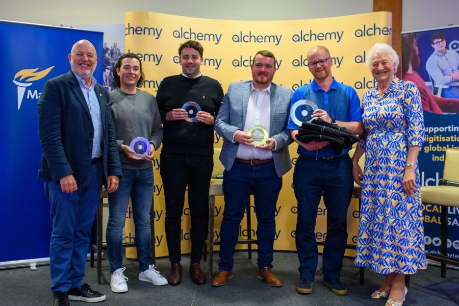 Alchemy winners at Alchemy Golf Day in aid of MPT